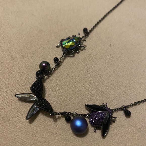 Swarovski Black Butterfly Necklace - Picture 9 of 9
